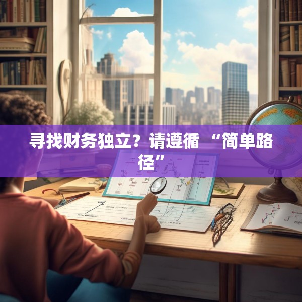 寻找财务独立？请遵循 “简单路径”