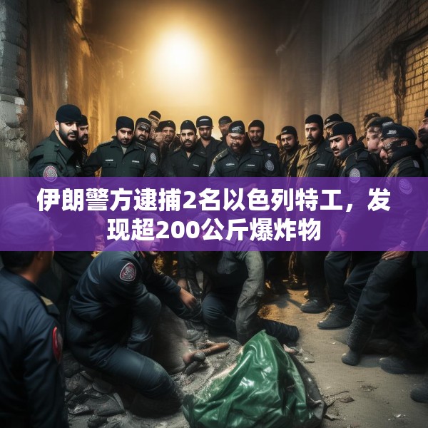 伊朗警方逮捕2名以色列特工，发现超200公斤爆炸物