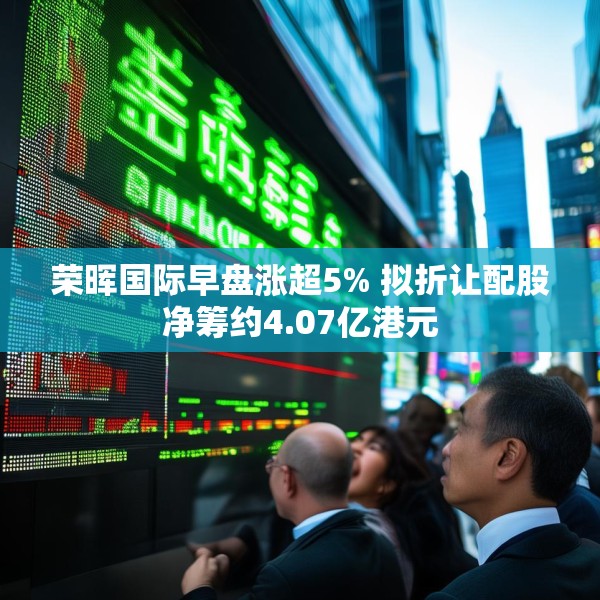 荣晖国际早盘涨超5% 拟折让配股净筹约4.07亿港元