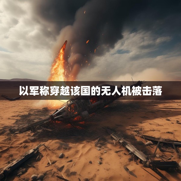 以军称穿越该国的无人机被击落