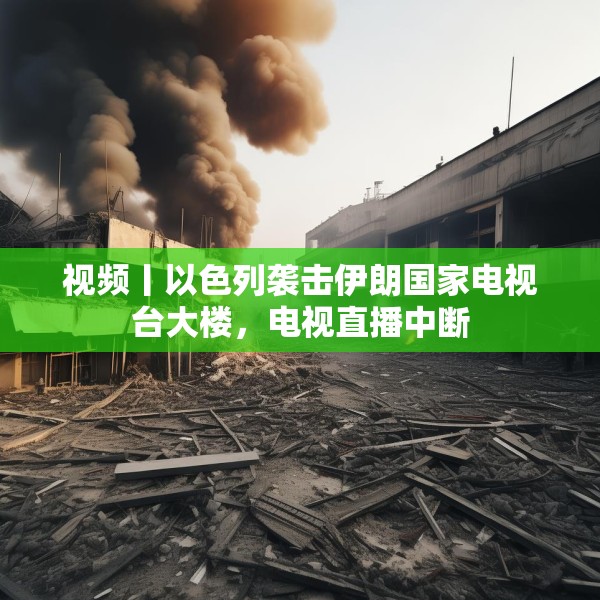 视频丨以色列袭击伊朗国家电视台大楼，电视直播中断