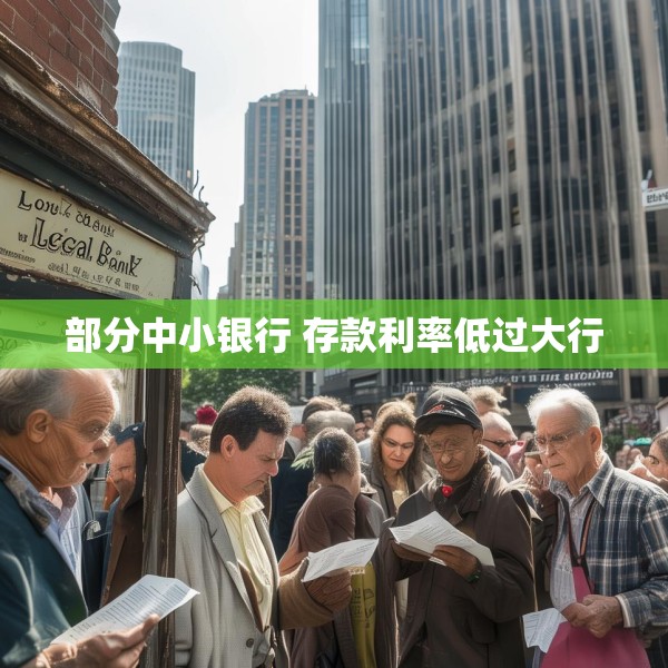 部分中小银行 存款利率低过大行