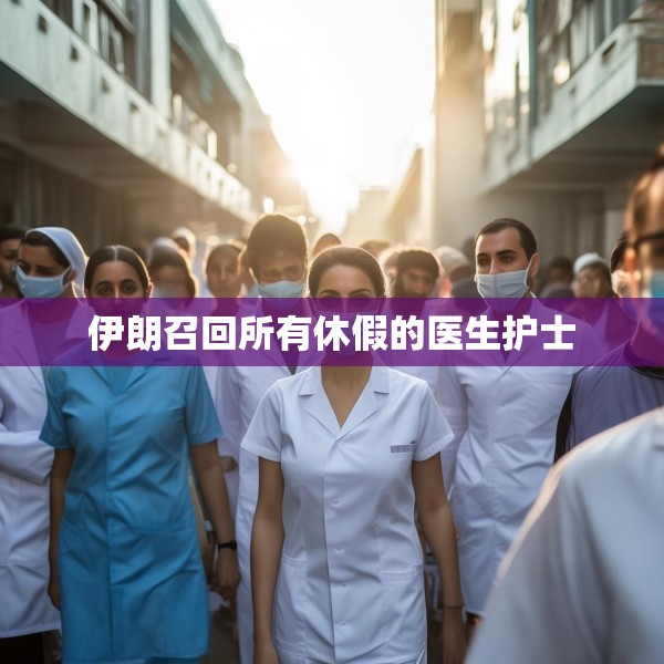 伊朗召回所有休假的医生护士