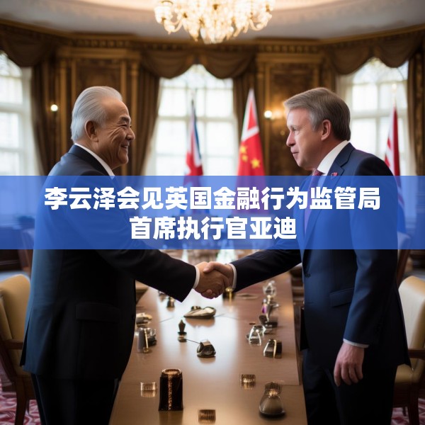 李云泽会见英国金融行为监管局首席执行官亚迪