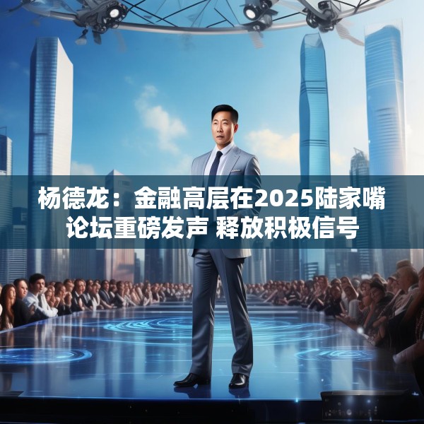 杨德龙：金融高层在2025陆家嘴论坛重磅发声 释放积极信号