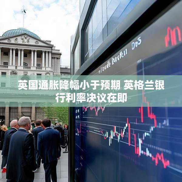英国通胀降幅小于预期 英格兰银行利率决议在即