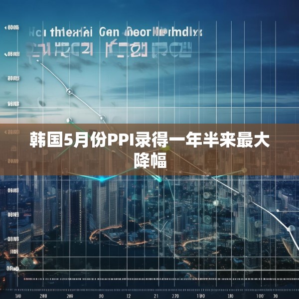 韩国5月份PPI录得一年半来最大降幅
