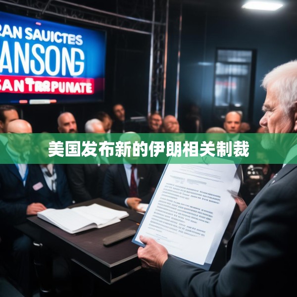 美国发布新的伊朗相关制裁