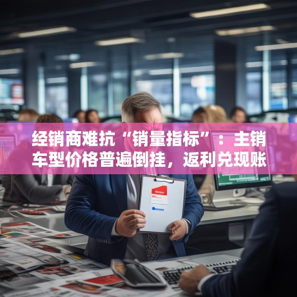 经销商难抗“销量指标”：主销车型价格普遍倒挂，返利兑现账期并非核心问题