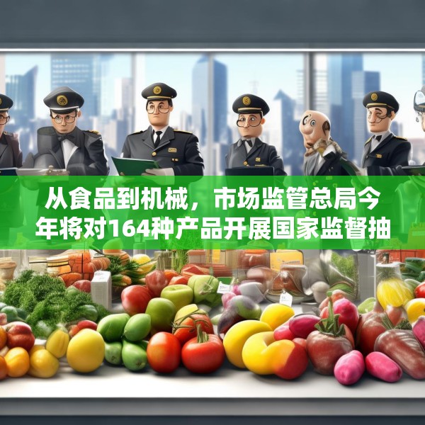 从食品到机械，市场监管总局今年将对164种产品开展国家监督抽查
