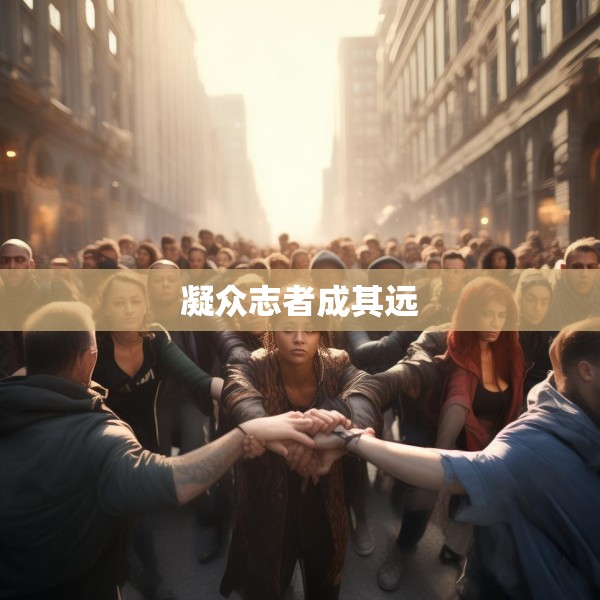 凝众志者成其远