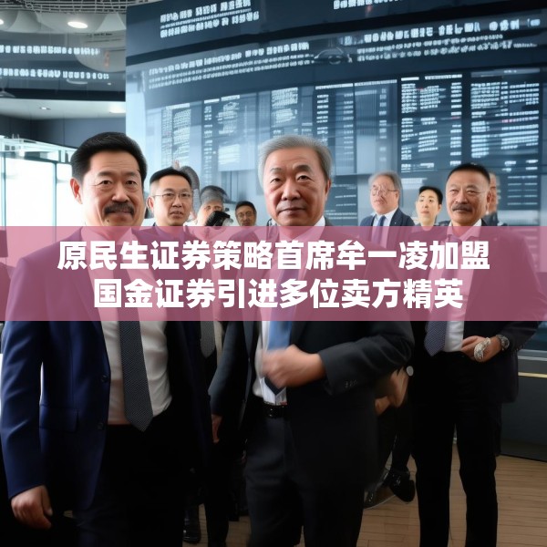 原民生证券策略首席牟一凌加盟 国金证券引进多位卖方精英