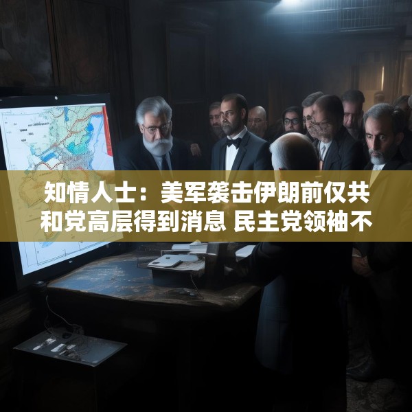 知情人士：美军袭击伊朗前仅共和党高层得到消息 民主党领袖不知悉