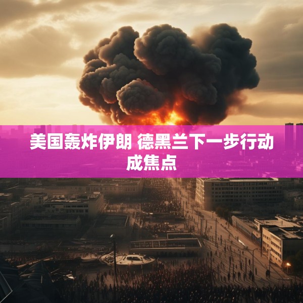 美国轰炸伊朗 德黑兰下一步行动成焦点