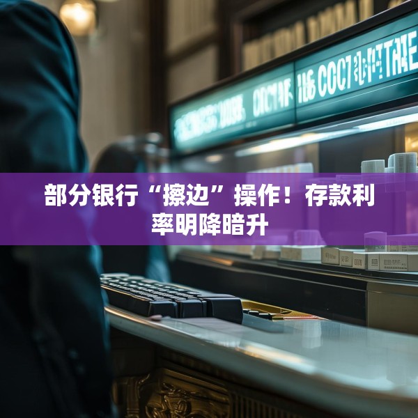 部分银行“擦边”操作！存款利率明降暗升