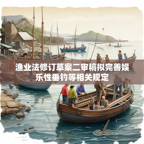 渔业法修订草案二审稿拟完善娱乐性垂钓等相关规定