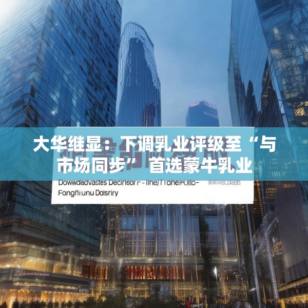 大华继显：下调乳业评级至“与市场同步” 首选蒙牛乳业