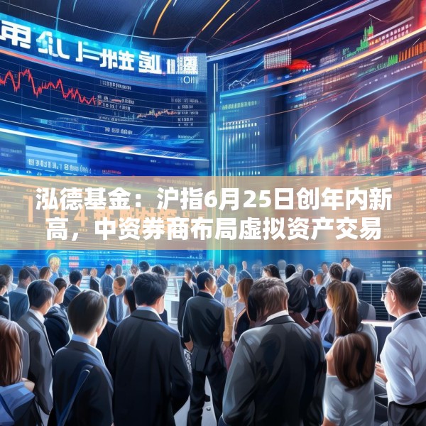 泓德基金：沪指6月25日创年内新高，中资券商布局虚拟资产交易服务想象空间打开