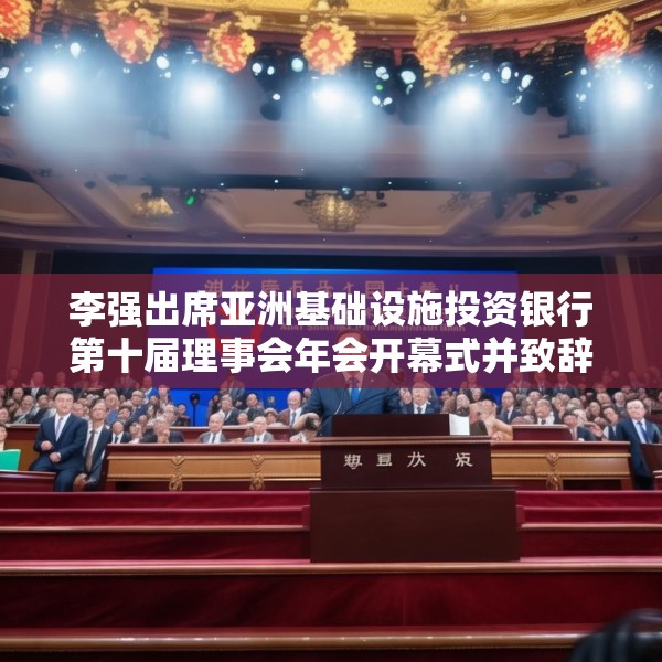 李强出席亚洲基础设施投资银行第十届理事会年会开幕式并致辞