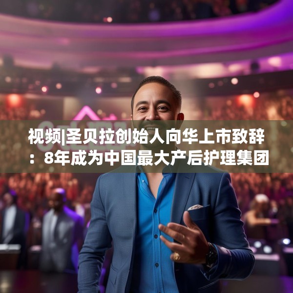 视频|圣贝拉创始人向华上市致辞：8年成为中国最大产后护理集团 悦己经济将为市场带来更大机遇