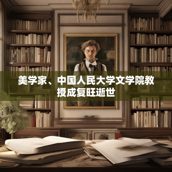 美学家、中国人民大学文学院教授成复旺逝世