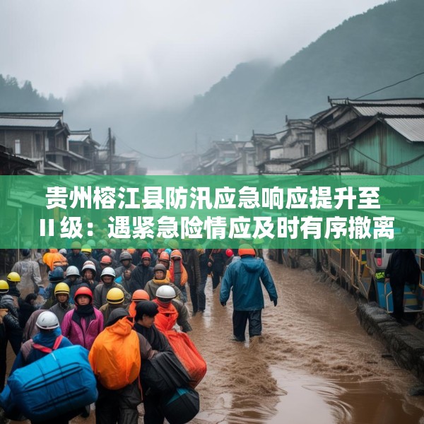 贵州榕江县防汛应急响应提升至Ⅱ级：遇紧急险情应及时有序撤离