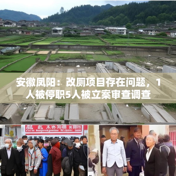 安徽凤阳：改厕项目存在问题，1人被停职5人被立案审查调查
