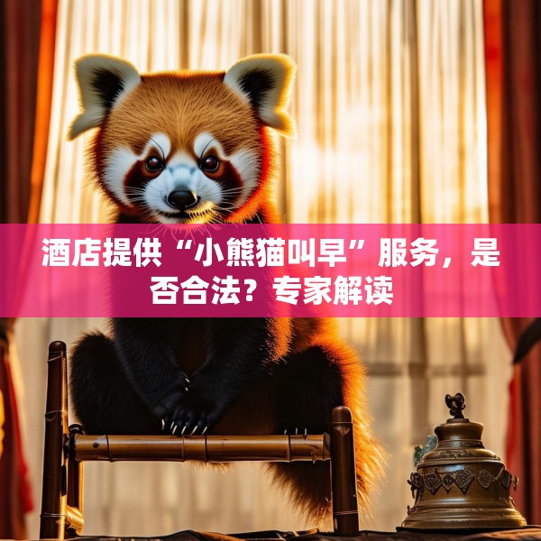 酒店提供“小熊猫叫早”服务，是否合法？专家解读