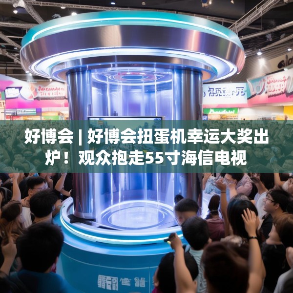 好博会 | 好博会扭蛋机幸运大奖出炉！观众抱走55寸海信电视
