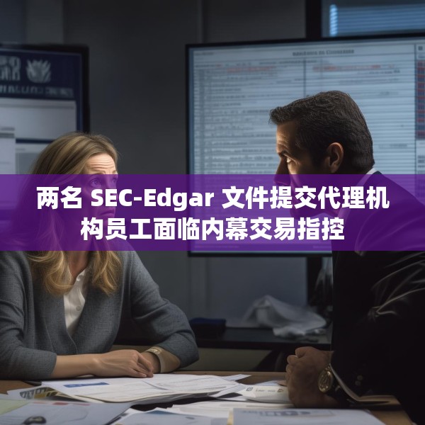 两名 SEC-Edgar 文件提交代理机构员工面临内幕交易指控