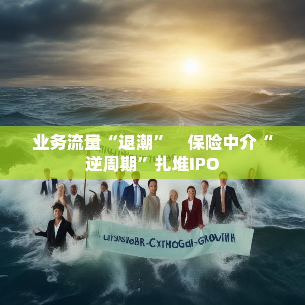 业务流量“退潮”　保险中介“逆周期”扎堆IPO
