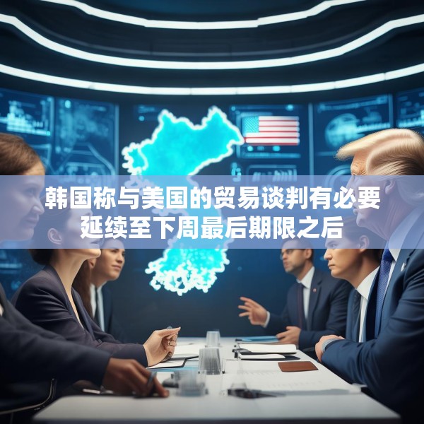韩国称与美国的贸易谈判有必要延续至下周最后期限之后