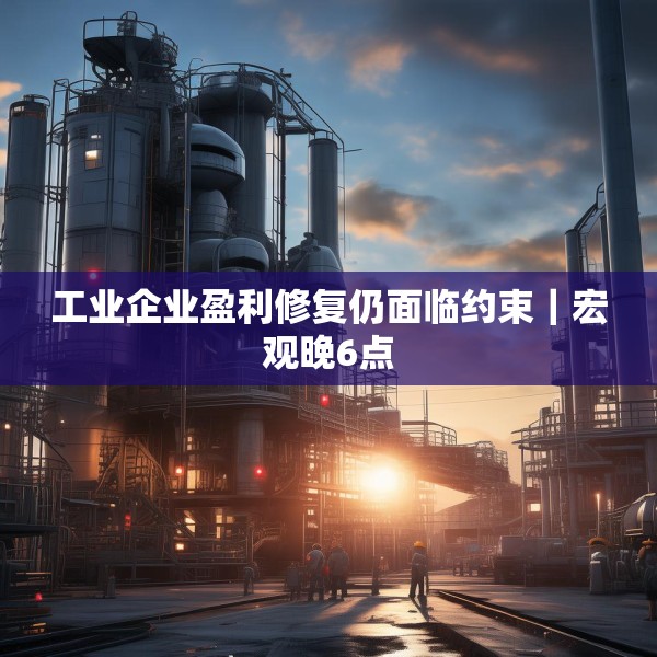 工业企业盈利修复仍面临约束｜宏观晚6点