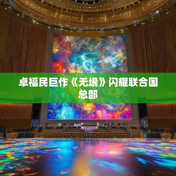 卓福民巨作《无垠》闪耀联合国总部