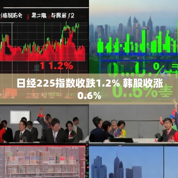 日经225指数收跌1.2% 韩股收涨0.6%