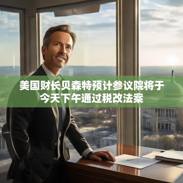 美国财长贝森特预计参议院将于今天下午通过税改法案