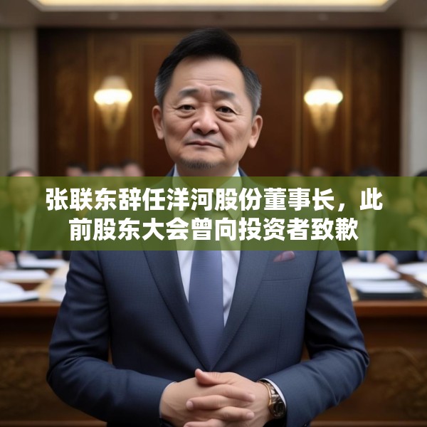 张联东辞任洋河股份董事长，此前股东大会曾向投资者致歉