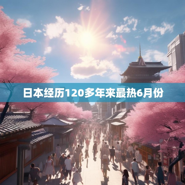 日本经历120多年来最热6月份