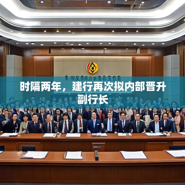 时隔两年，建行再次拟内部晋升副行长