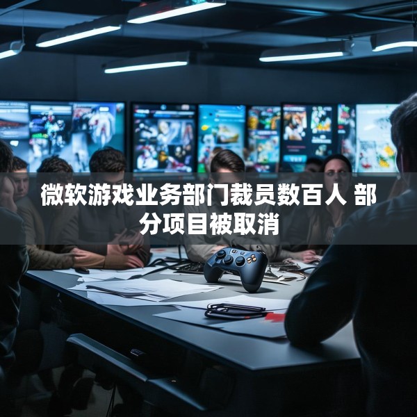 微软游戏业务部门裁员数百人 部分项目被取消