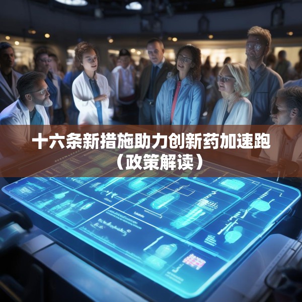 十六条新措施助力创新药加速跑（政策解读）