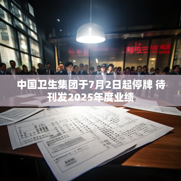 中国卫生集团于7月2日起停牌 待刊发2025年度业绩