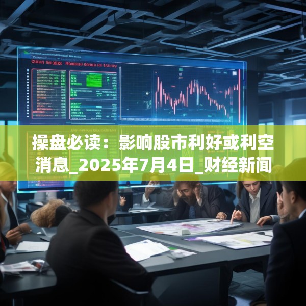 操盘必读：影响股市利好或利空消息_2025年7月4日_财经新闻