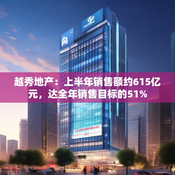 越秀地产：上半年销售额约615亿元，达全年销售目标的51%