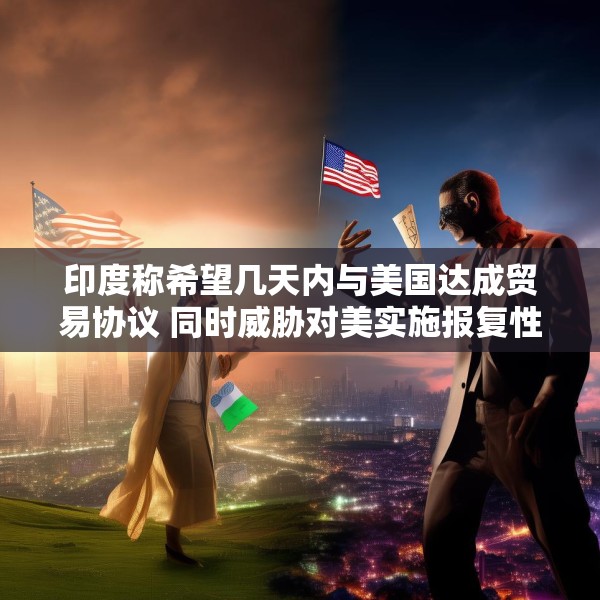 印度称希望几天内与美国达成贸易协议 同时威胁对美实施报复性关税