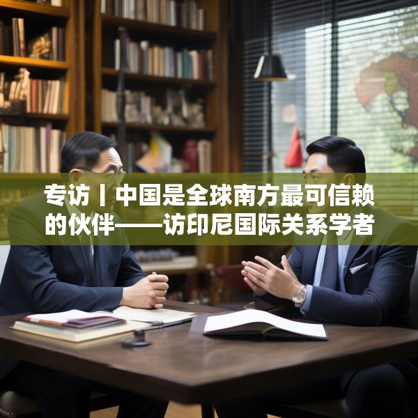 专访丨中国是全球南方最可信赖的伙伴——访印尼国际关系学者韦珍玉