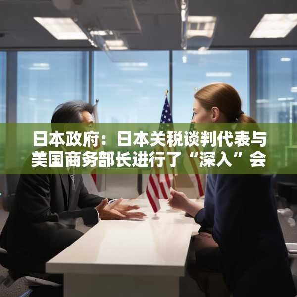 日本政府：日本关税谈判代表与美国商务部长进行了“深入”会谈
