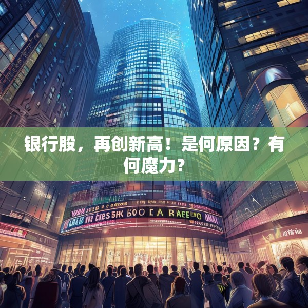 银行股，再创新高！是何原因？有何魔力？
