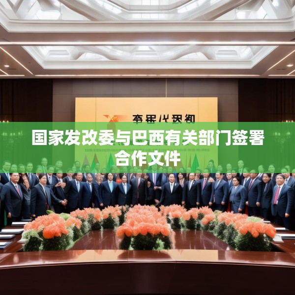 国家发改委与巴西有关部门签署合作文件