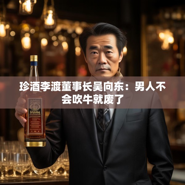 珍酒李渡董事长吴向东：男人不会吹牛就废了